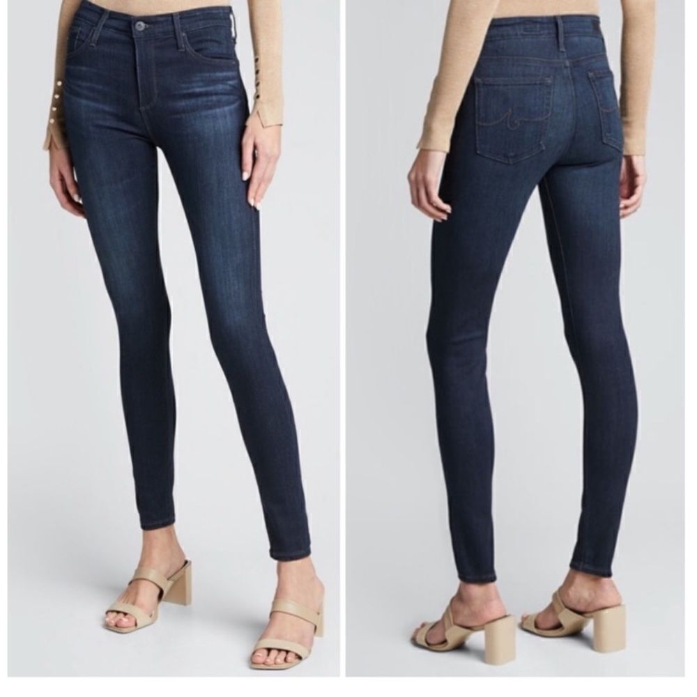 Adriano Goldschmied Women’s High Rise Stretch The Farrah Skinny Ankle Jeans 24R